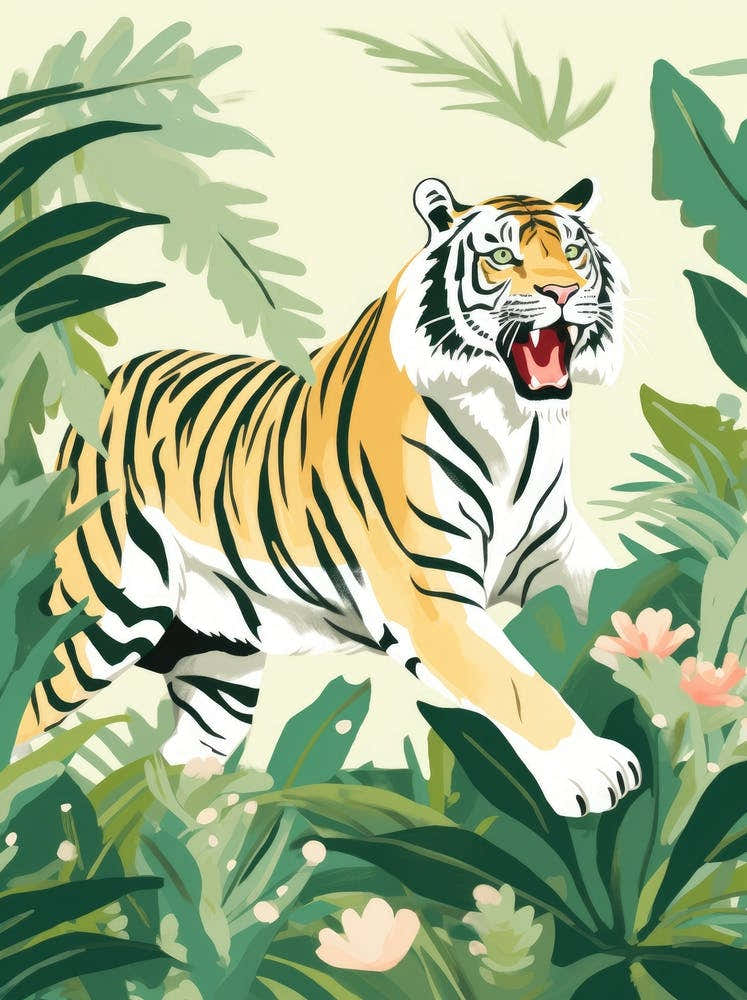 Tiger In The Jungle 38