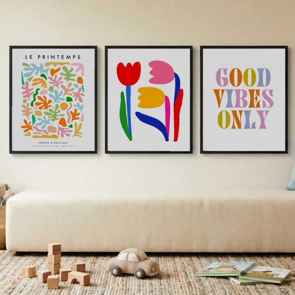 Playful Pastel Abstract