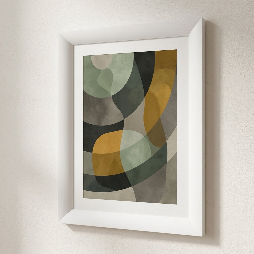 The Aside Frame - White Grain