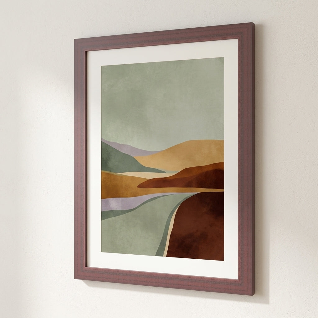 The Tally Frame - Brown Grain