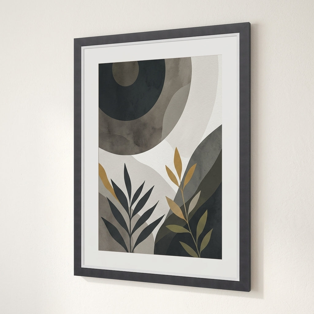 The Inlay Frame - Black Silver