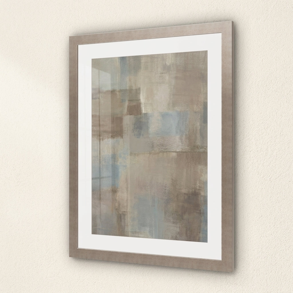 The Vitrine Frame - Distressed Silver