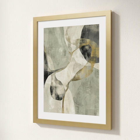 The Vitrine Frame - Soft Gold