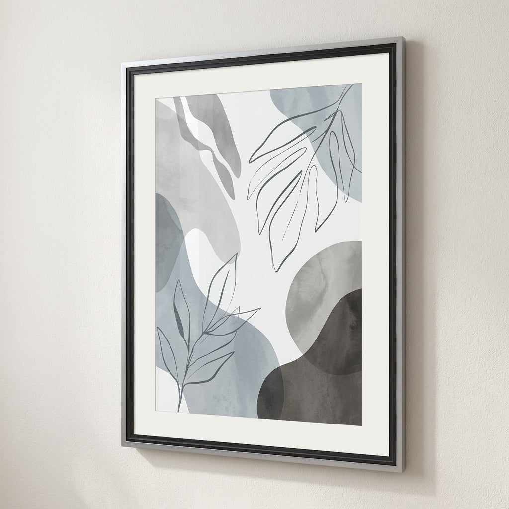 The Step Frame - Black Silver