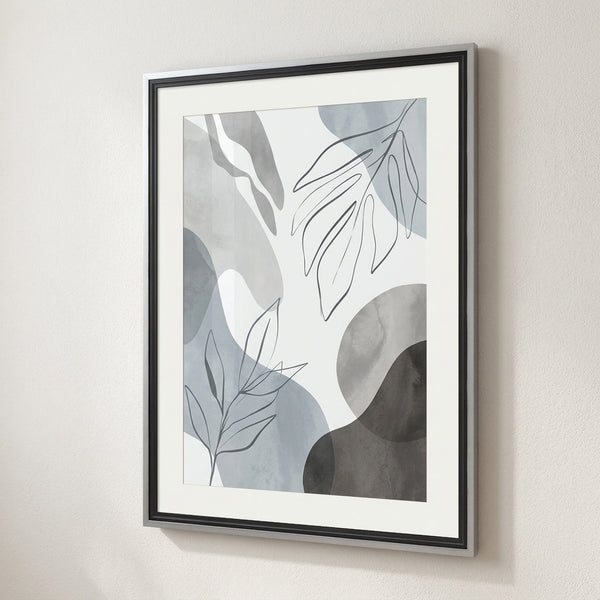 The Step Frame - Black Silver