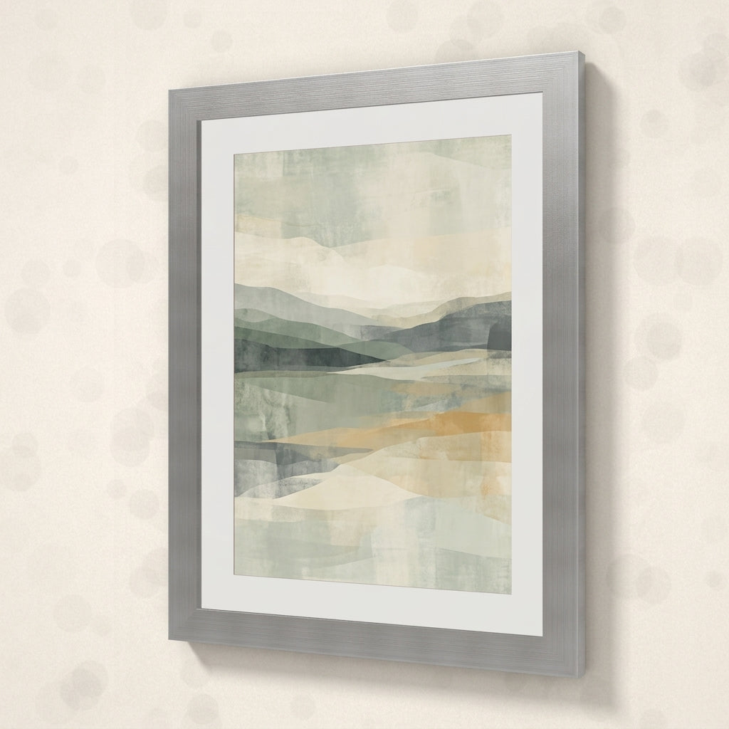 The Grain Frame - Brushed Silver