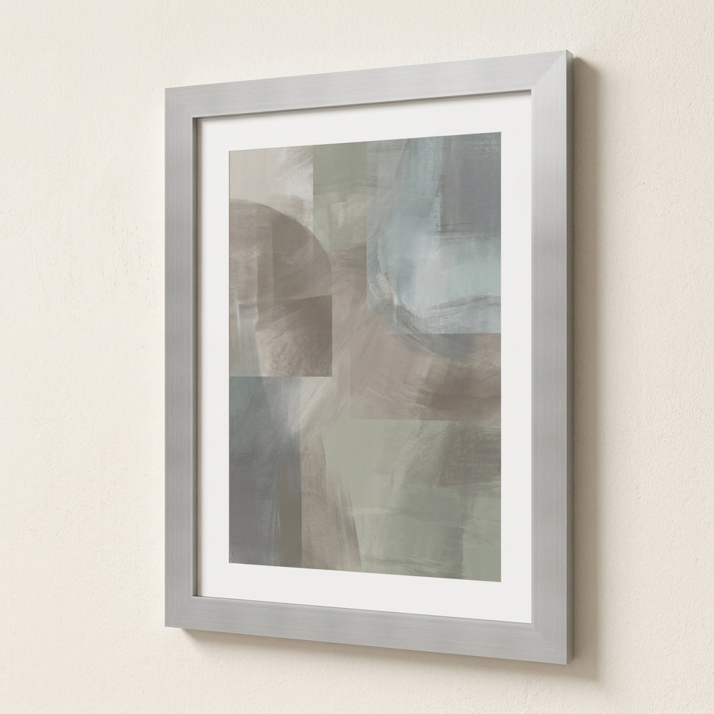 The Grain Frame - Brushed Silver
