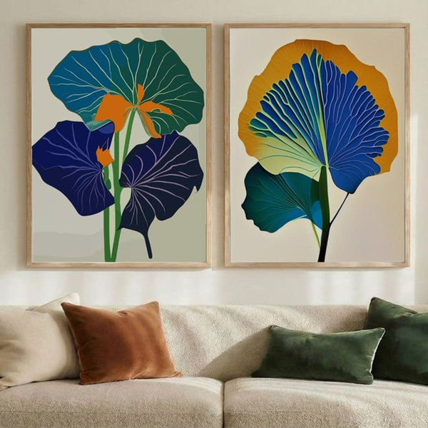 Set of 2 Abstract Vibrancy