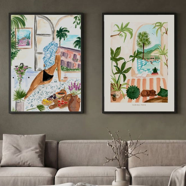 Set of 2 Coastal Serenity