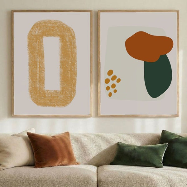 Set of 2 Earth's Texture