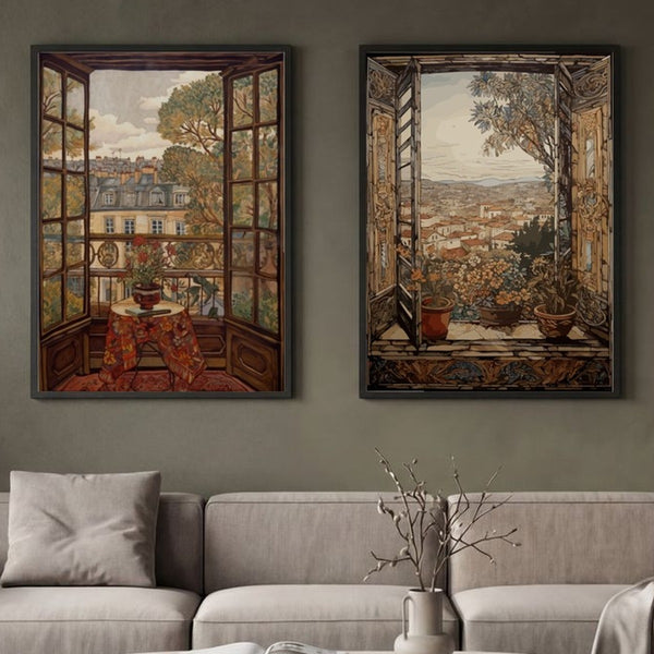 Set of 2 European Elegance