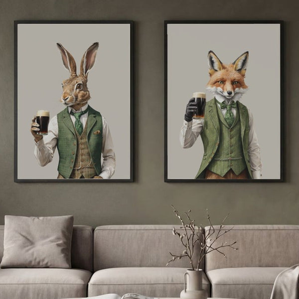 Set of 2 Gentle Folk