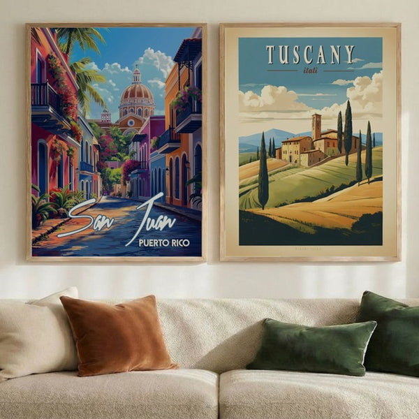 Set of 2 Global Wanderlust