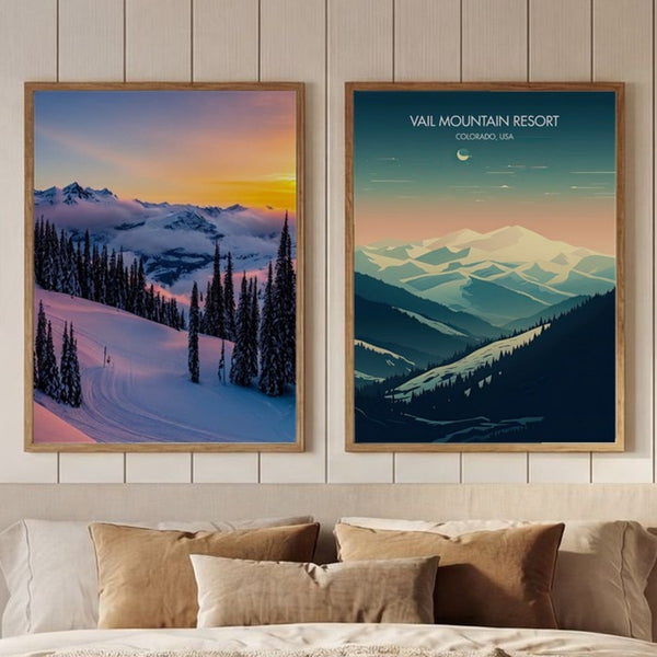 Set of 2 Golden Peaks