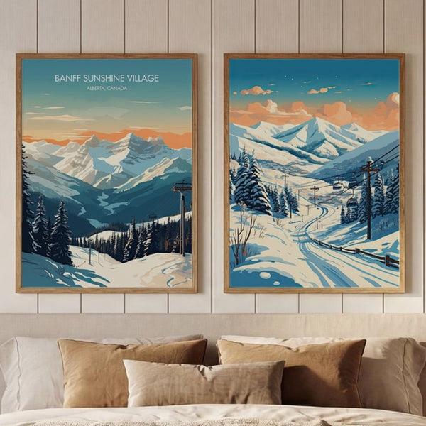 Set of 2 Golden Slopes