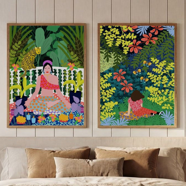 Set of 2 Jungle Retreat