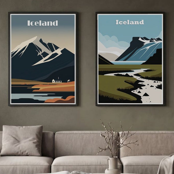 Set of 2 Nordic Views