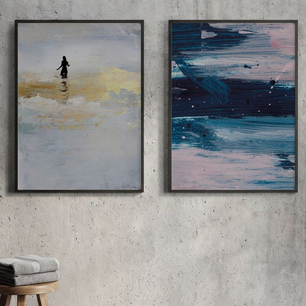 Set of 2 Ocean Hues