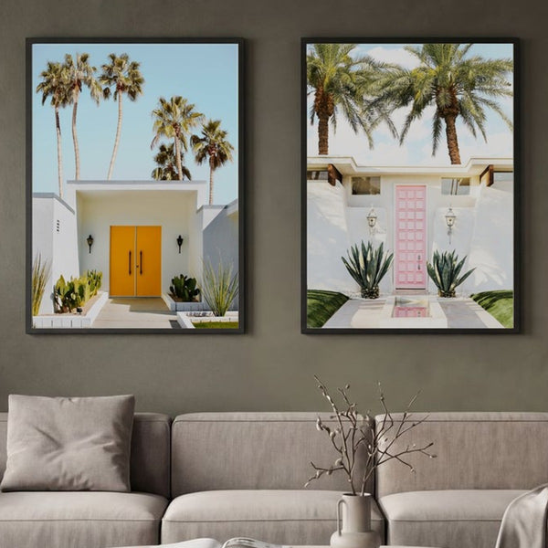 Set of 2 Palm Springs Pop