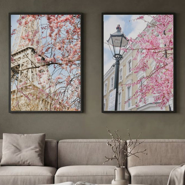 Set of 2 Parisian Blooms
