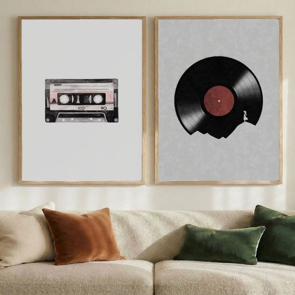 Set of 2 Retro Sound