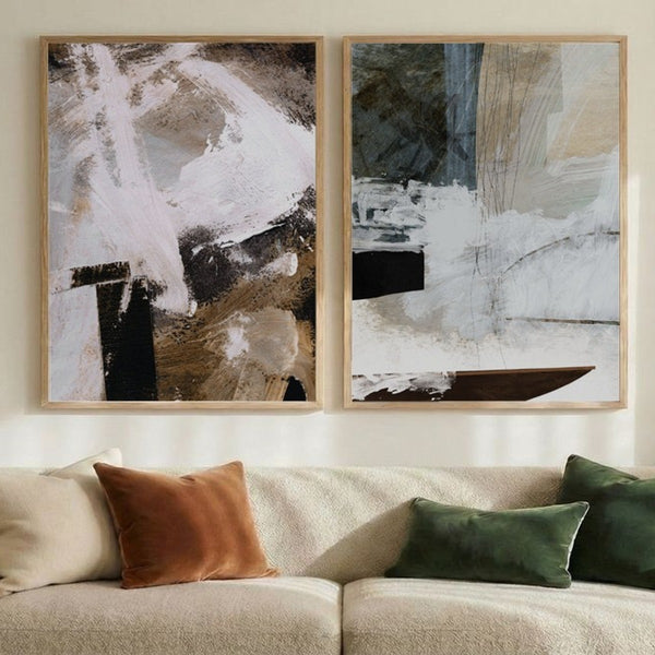 Set of 2 Textured Depths