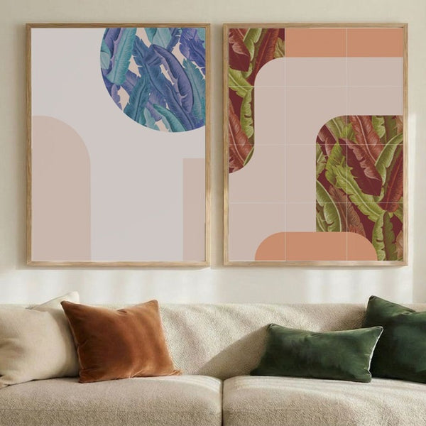 Set of 2 Tropical Curves