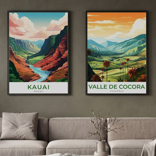 Set of 2 Tropical Horizons
