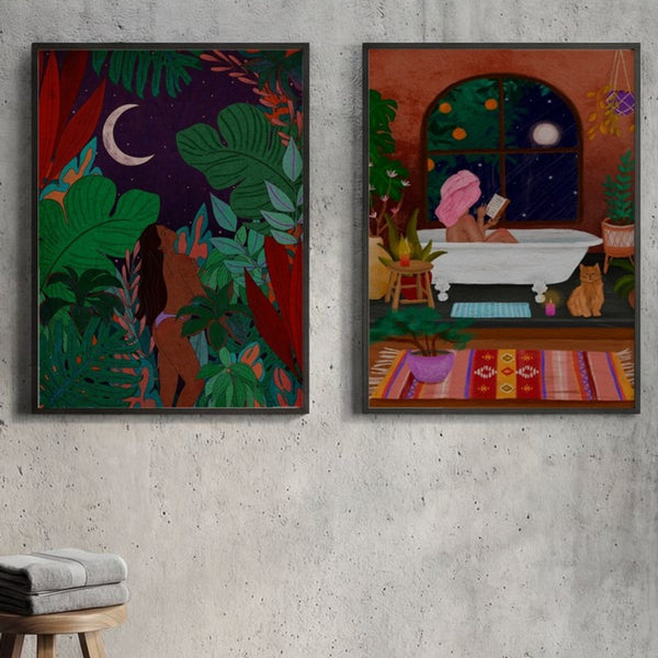 Set of 2 Tropical Solace