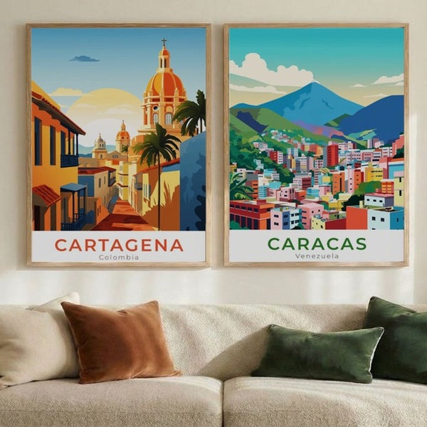 Set of 2 Tropical Urbanity