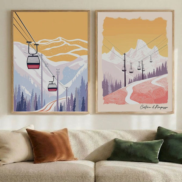 Set of 2 Uphill Ascent