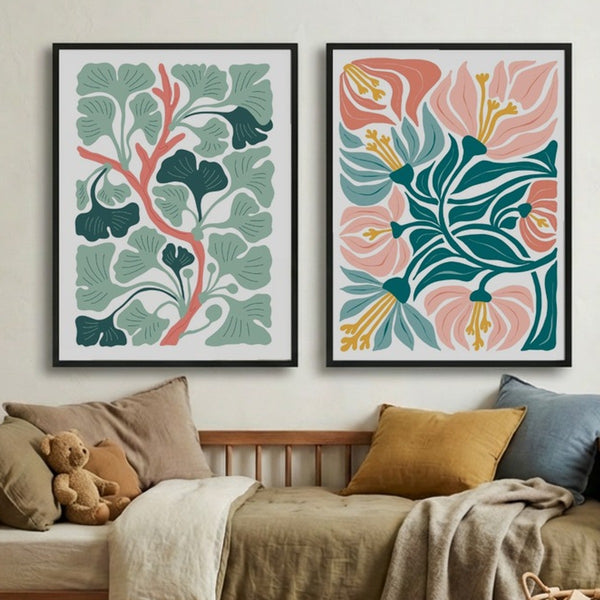 Set of 2 Verdant Whimsy