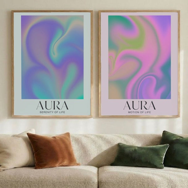 Set of 2 Vibrant Aura Flows