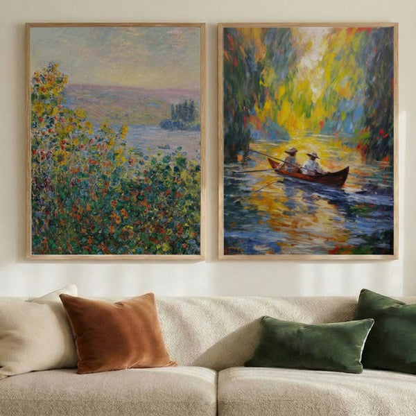 Set of 2 Vibrant Vistas