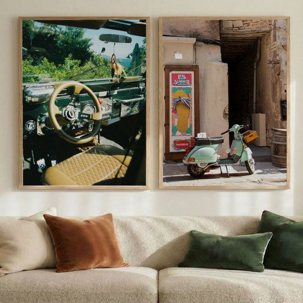 Set of 2 Vintage Wanderlust