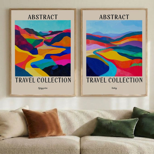 Set of 2 Vivid Currents