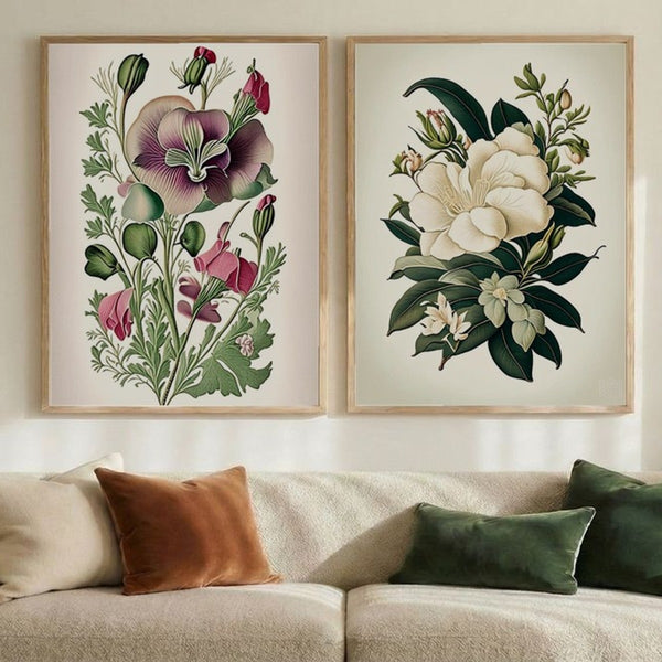 Set of 2 Whispering Blossoms