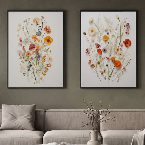 Set of 2 Wildflower Meadow