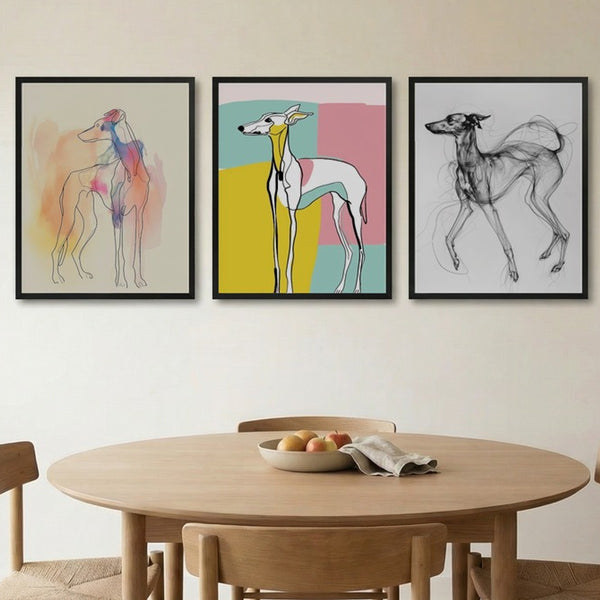 Vibrant Hound Forms