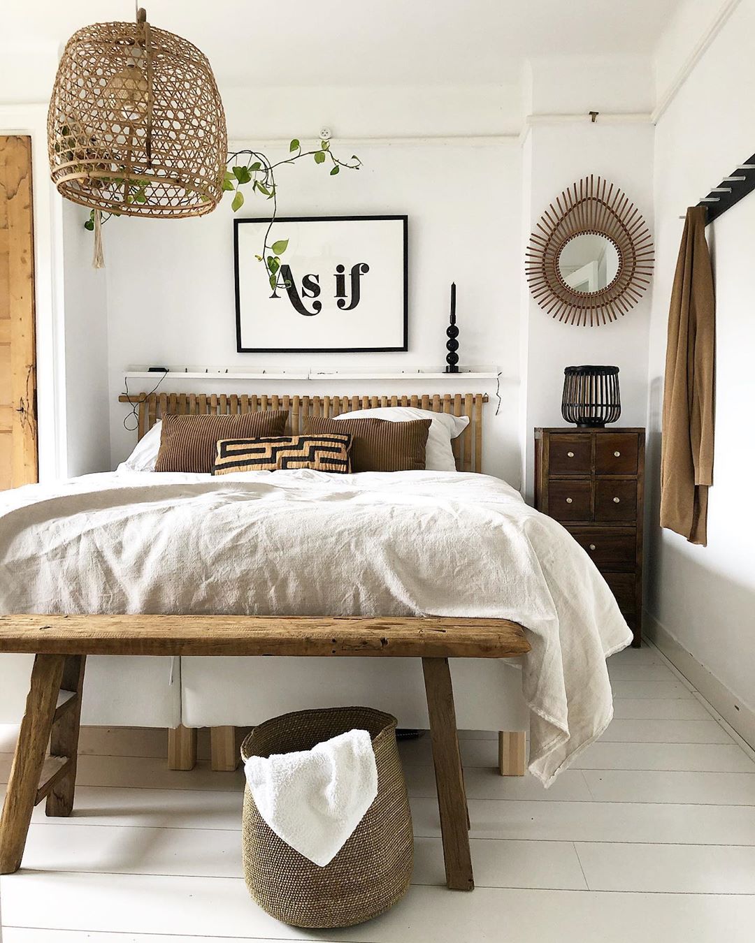 Above Bed Wall Art: Sizing, Height & Styling Guide