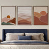 3-Print Bedroom Gallery Wall Sets