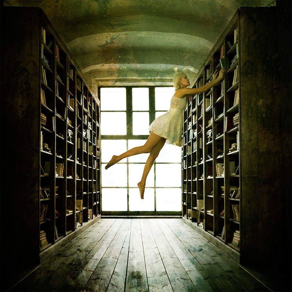 In der Bibliothek
