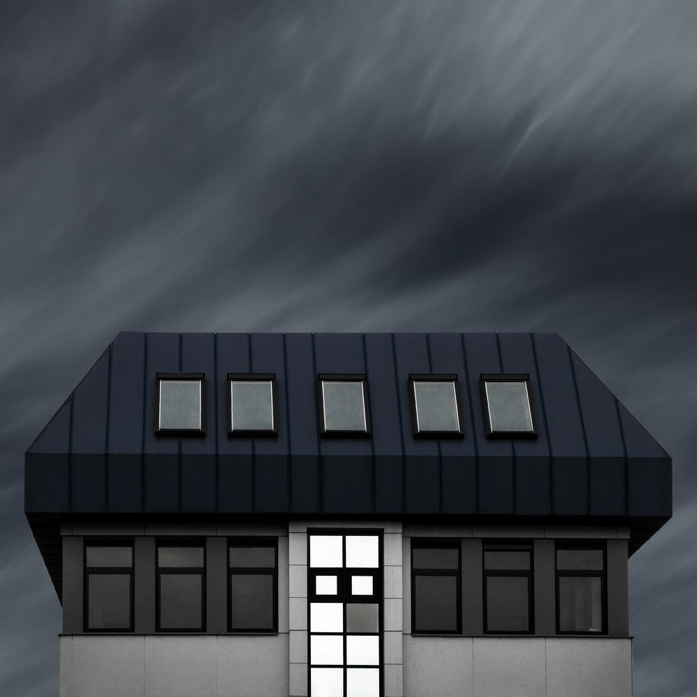 the blue roof
