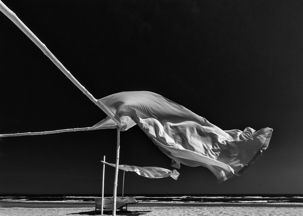 Ghosts on the beach.