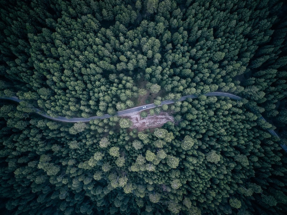From above III