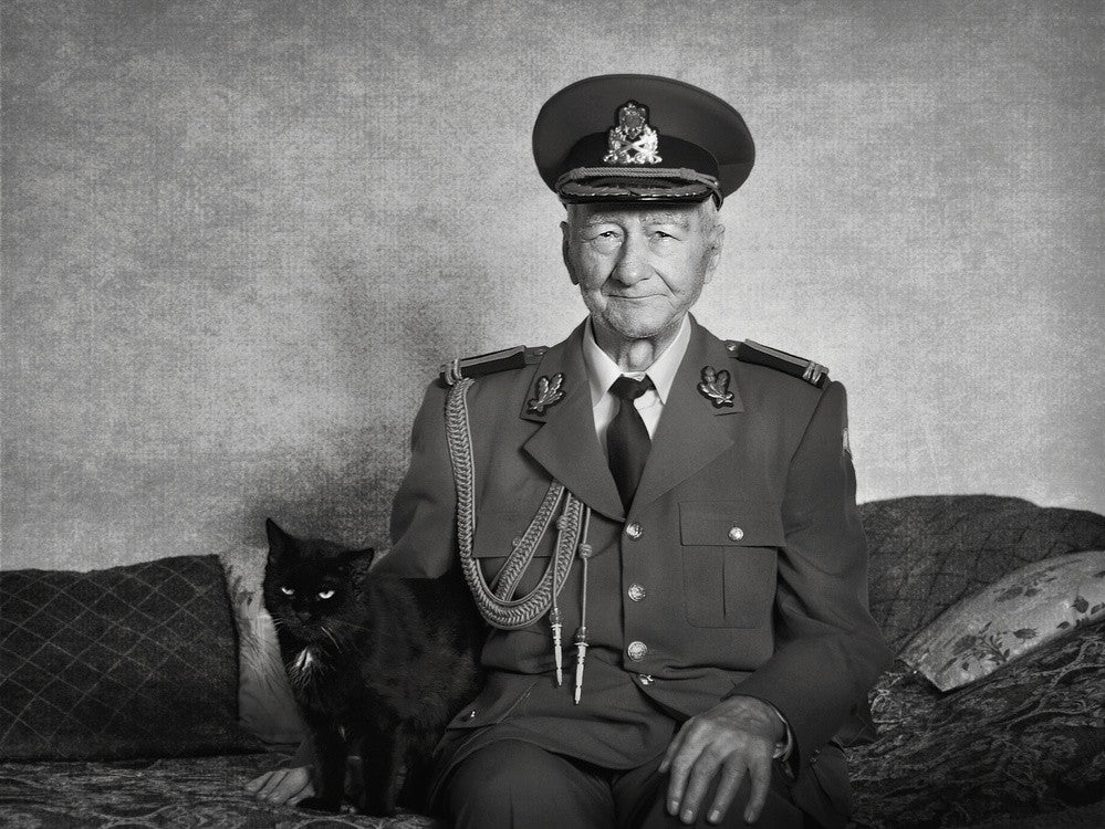 weißes Alter. pensionierter Oberst