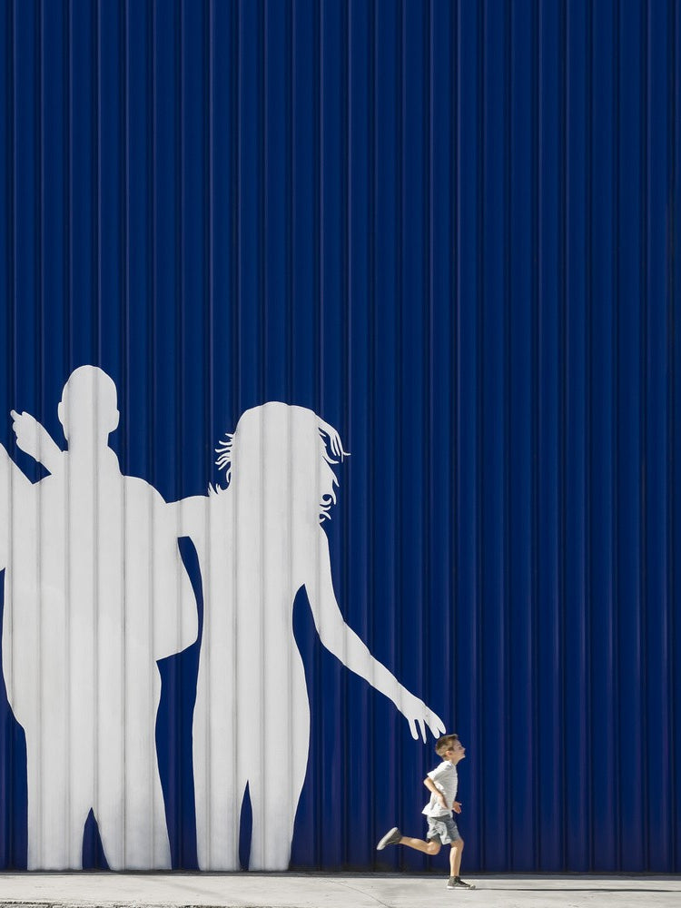 Young couple with son