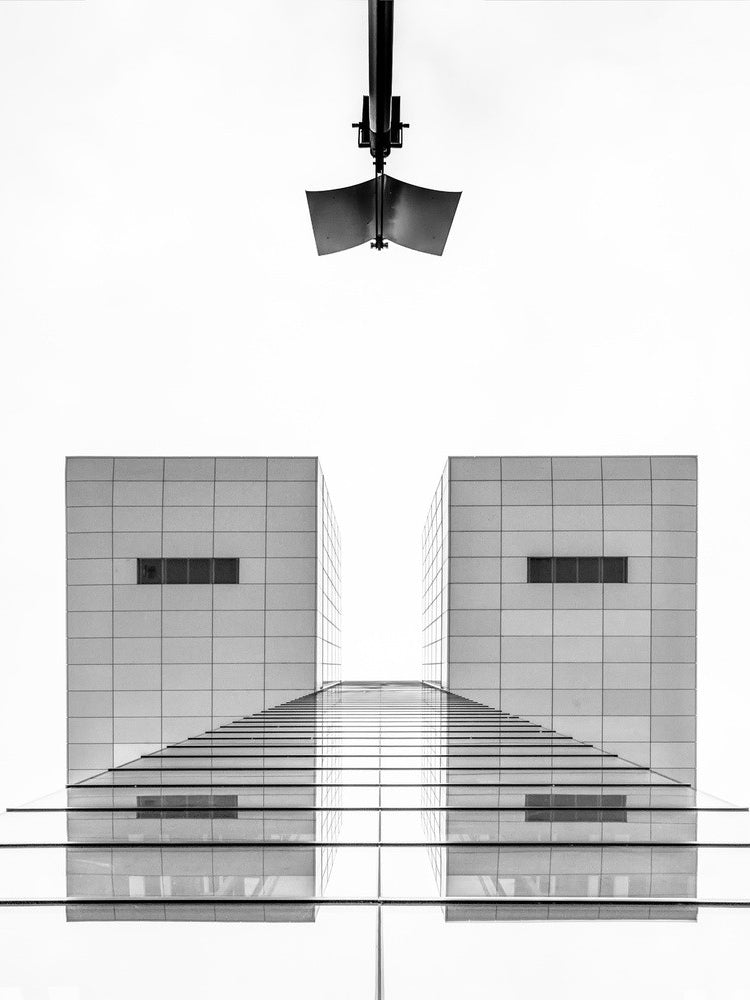 Straight lines and an intruder