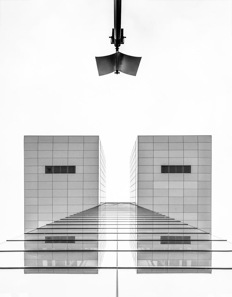 Straight lines and an intruder