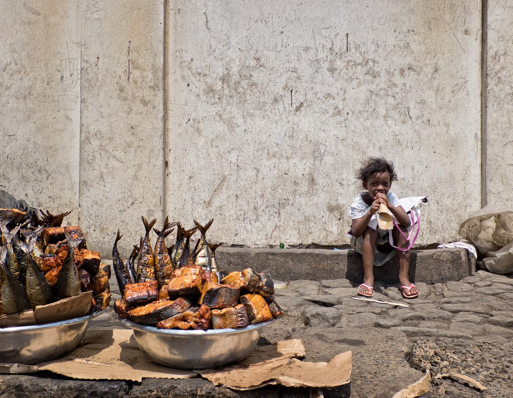 The little fish monger